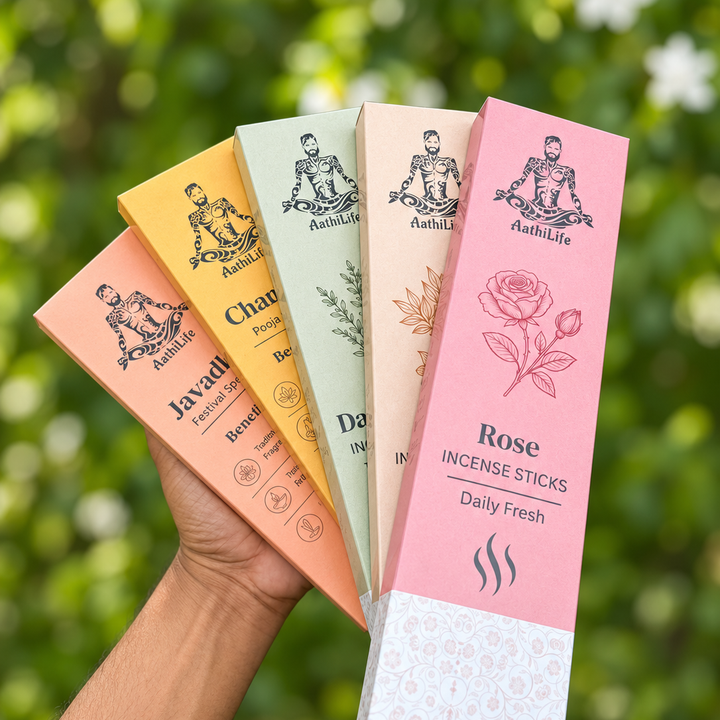 Aathi Life Premium lncense Sticks (pack of 5)