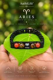 Aries Zodiac Metal Bracelet