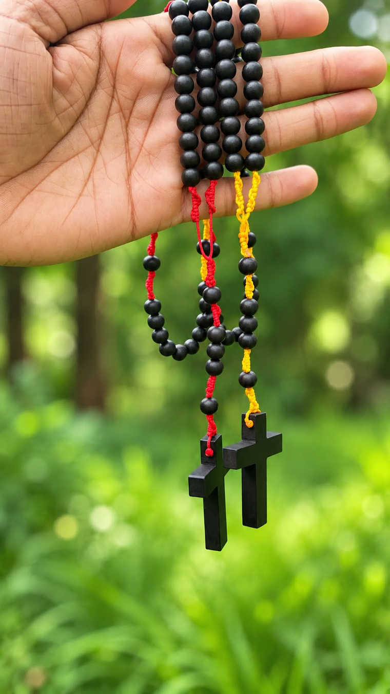 Jap mala with Cross