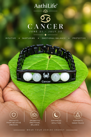 Cancer Zodiac Metal Bracelet