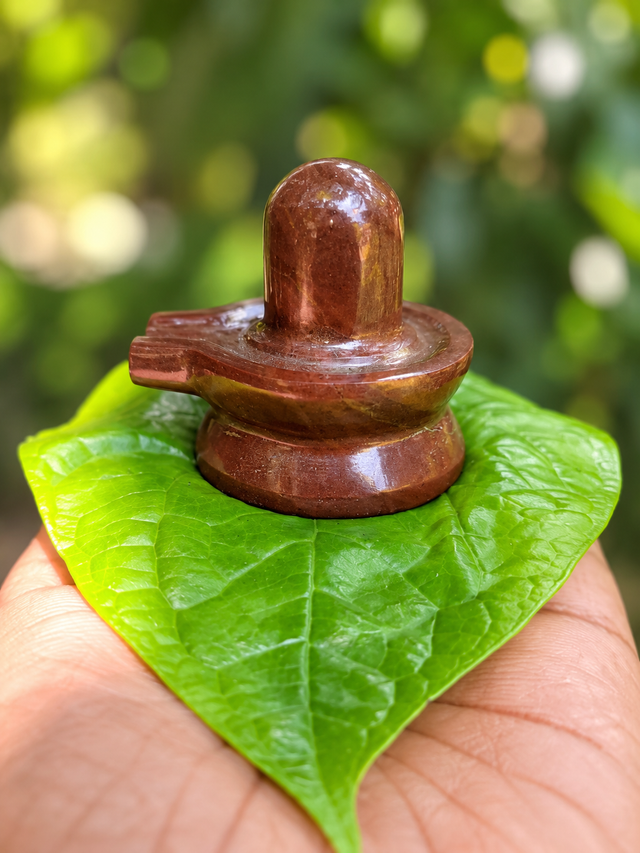 Red Jasper Shivalinga 2inch
