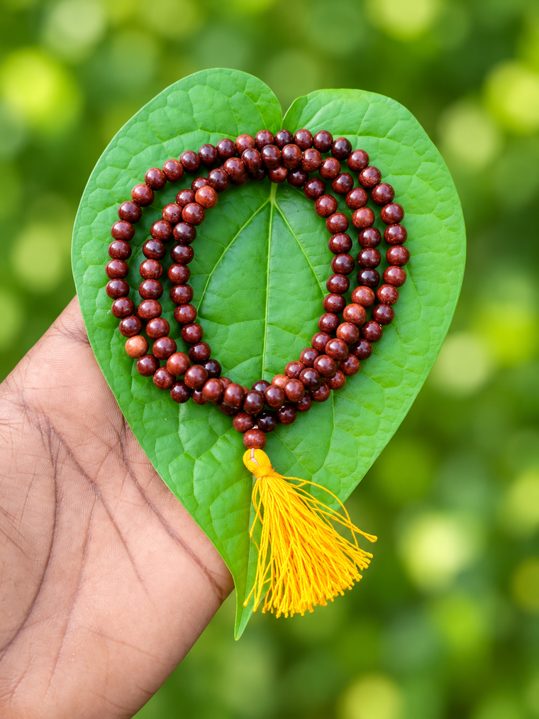 Red Sandalwood Mala 6mm