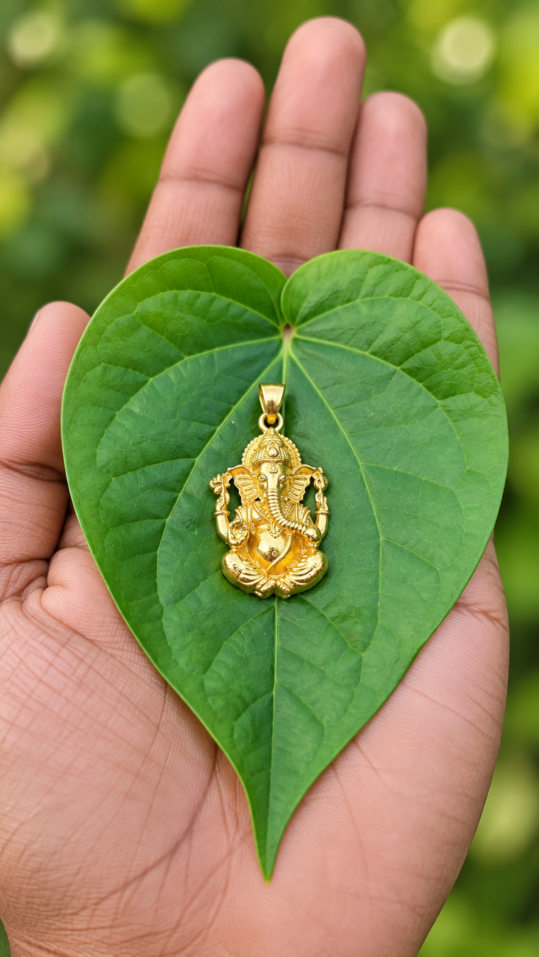 Ganesha Panchaloha(impon) Pendant