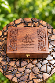 Aathilife Treasure Wooden Storage Box