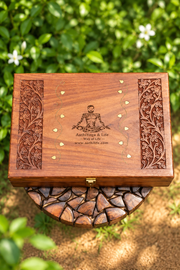 Aathilife Treasure Wooden Storage Box
