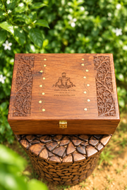 Aathilife Treasure Wooden Storage Box