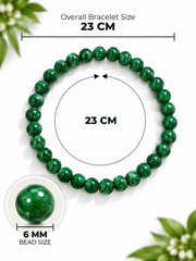 Green Zade Bracelet 6mm