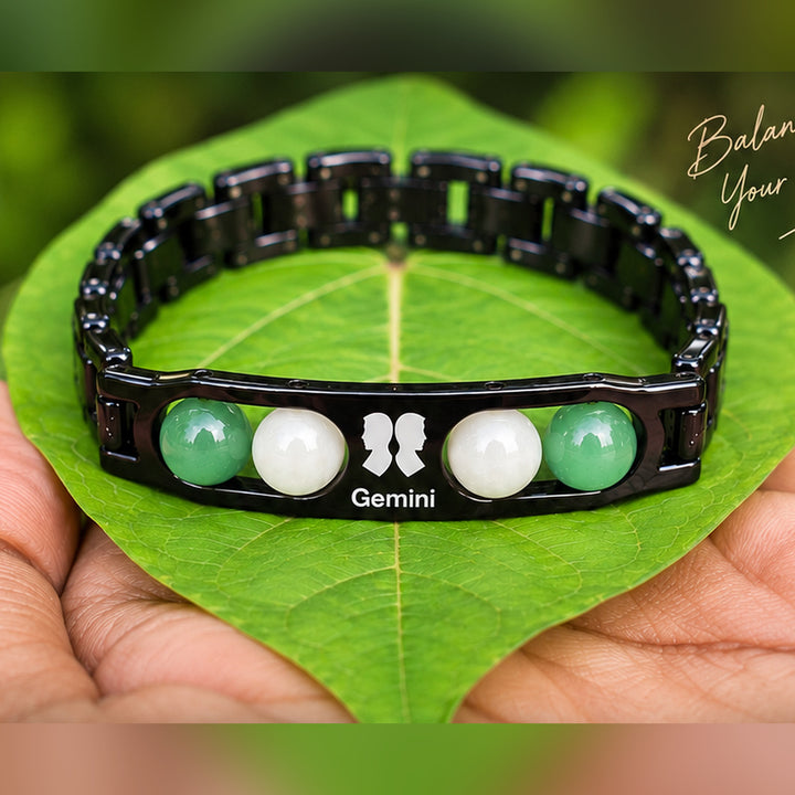 Gemini Zodiac Metal Bracelet
