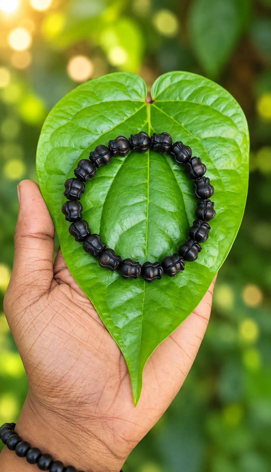 Karungali Flower Type Bracelet