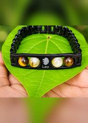 Leo Zodiac Metal Bracelet