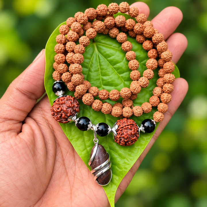 Rudraksha Narmadeshwar Mala