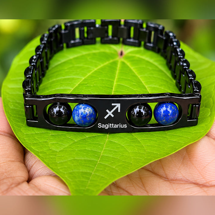 Sagittarius Zodiac Metal Bracelet