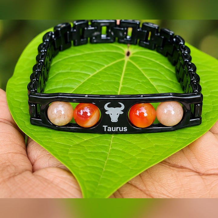 Taurus Zodiac Metal Bracelet
