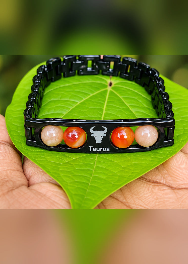 Taurus Zodiac Metal Bracelet
