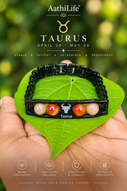 Taurus Zodiac Metal Bracelet