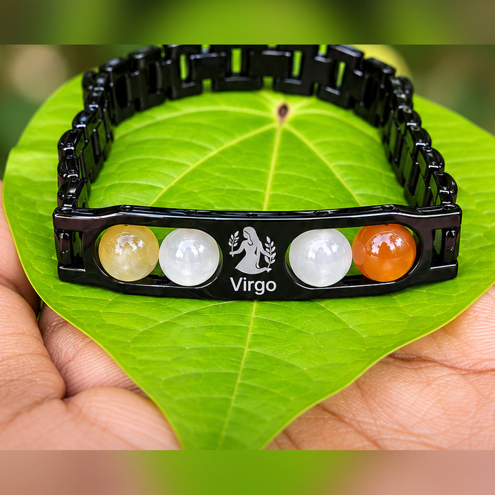 Virgo Zodiac Metal Bracelet