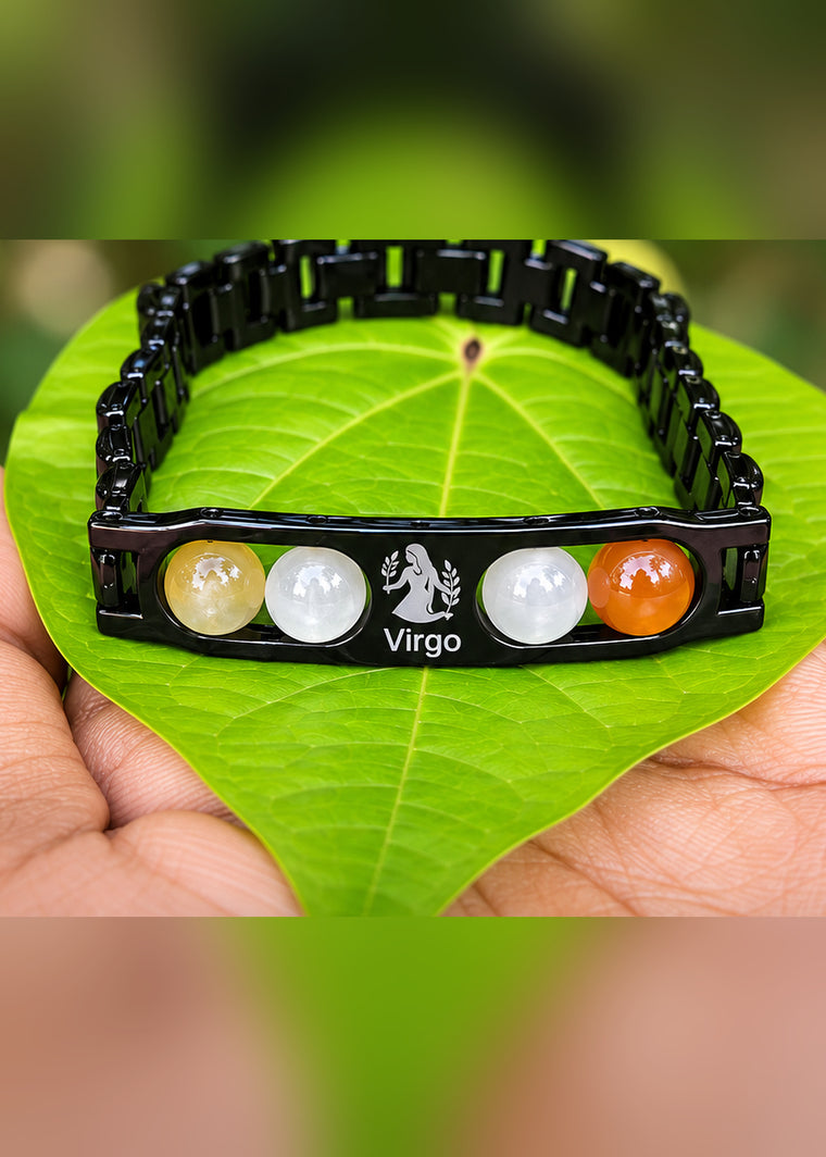 Virgo Zodiac Metal Bracelet