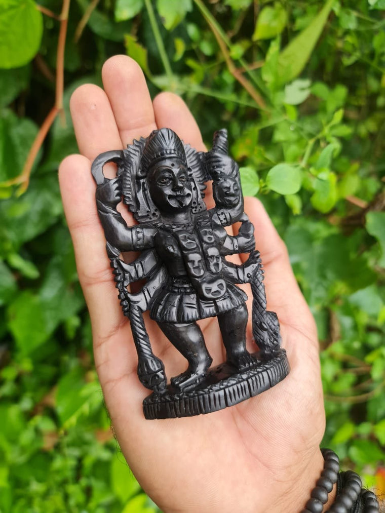 Karungali Kali Amman Statue 4 inch