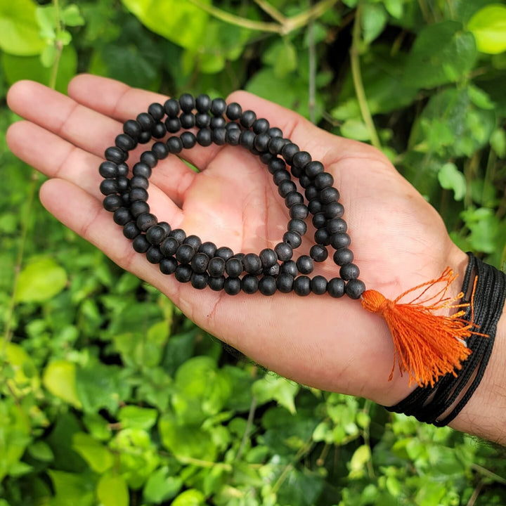 Karungali Mala - 7mm 108 Pearls
