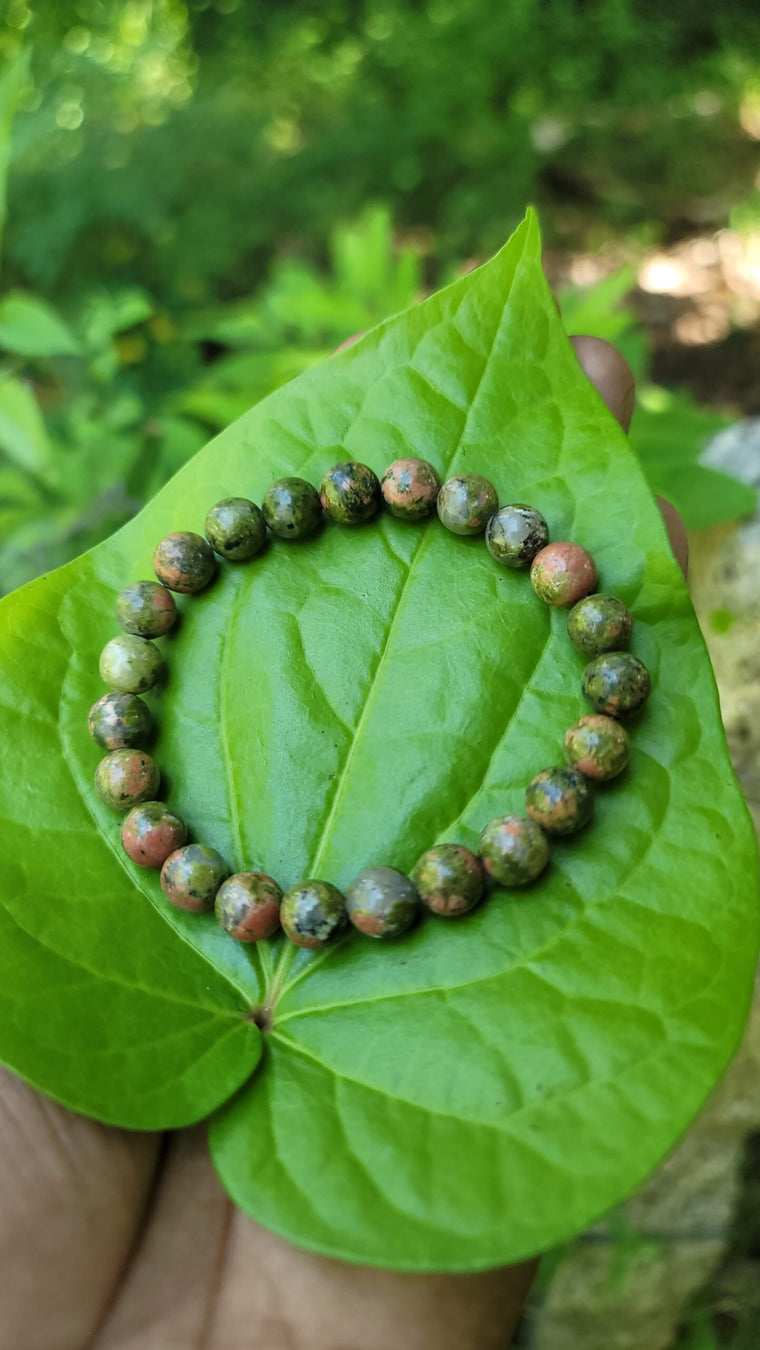 Unakite Bracelet