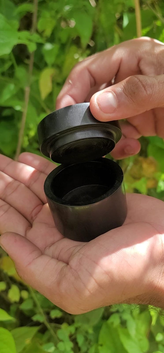Karungali Round Box 3"