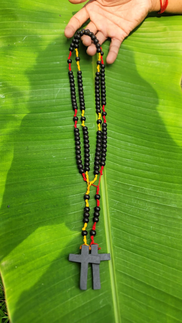 Jap mala with Cross