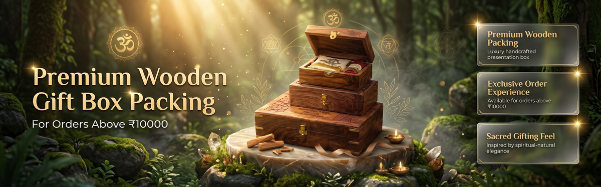 Premium Wooden Gift Box Packing