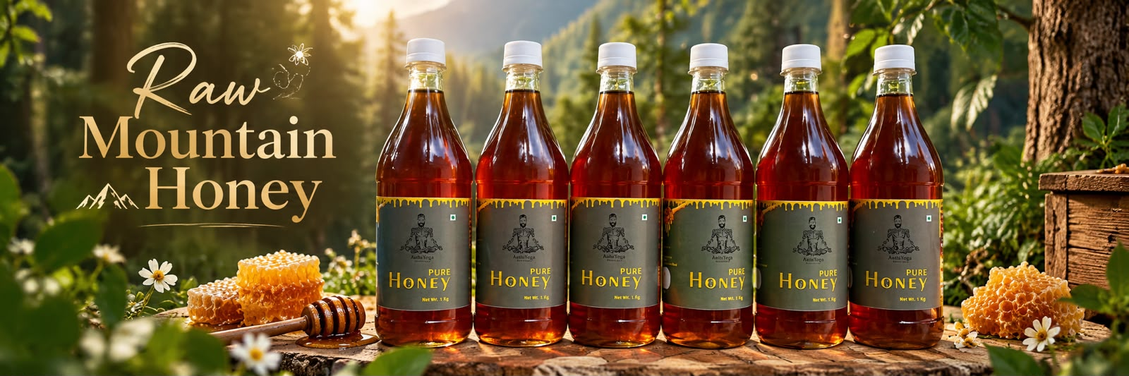 Raw Mountain Honey