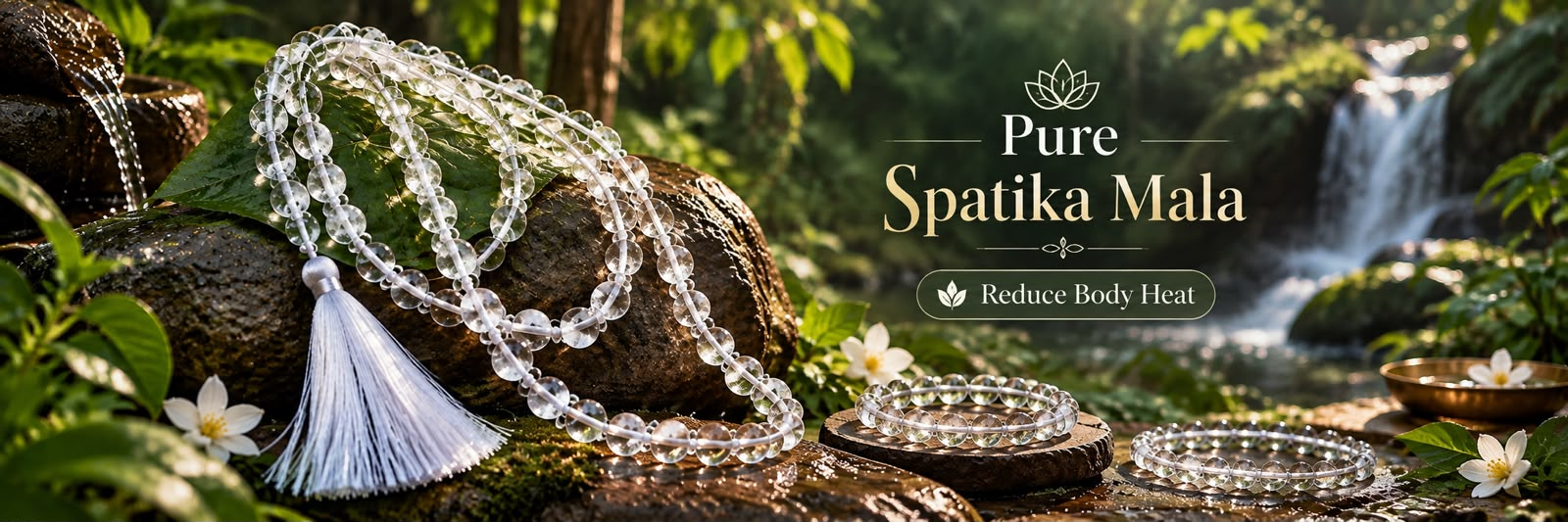Pure Spatika Mala