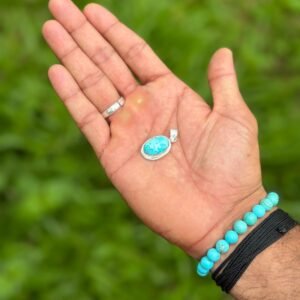 Natural Iranian Turquoise Locket