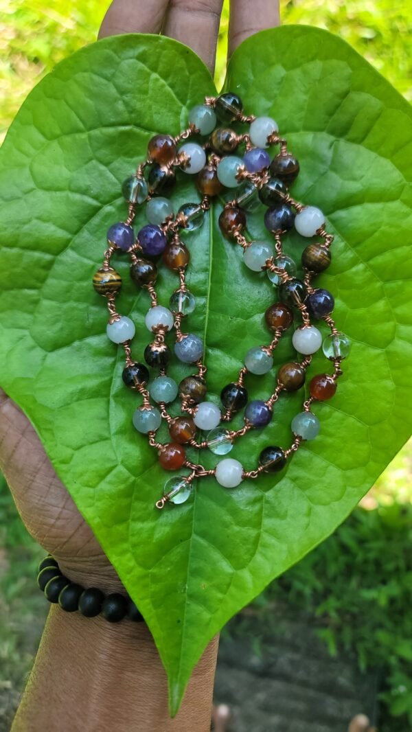 Seven Chakra Copper Mala