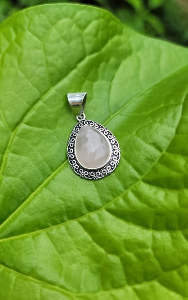 Rose Quartz Gem Pendant