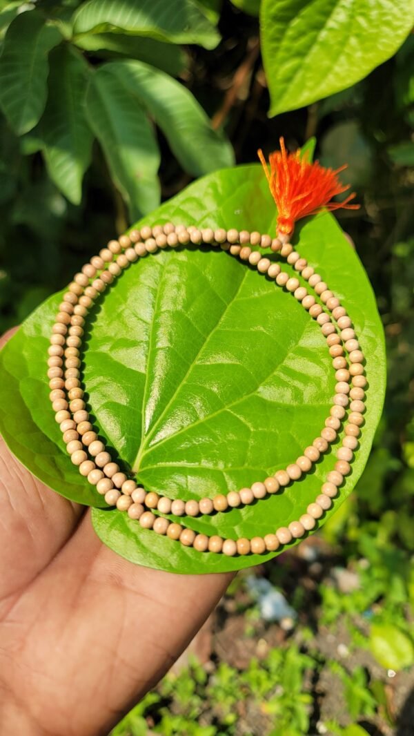 White Sandalwood Mala 4mm