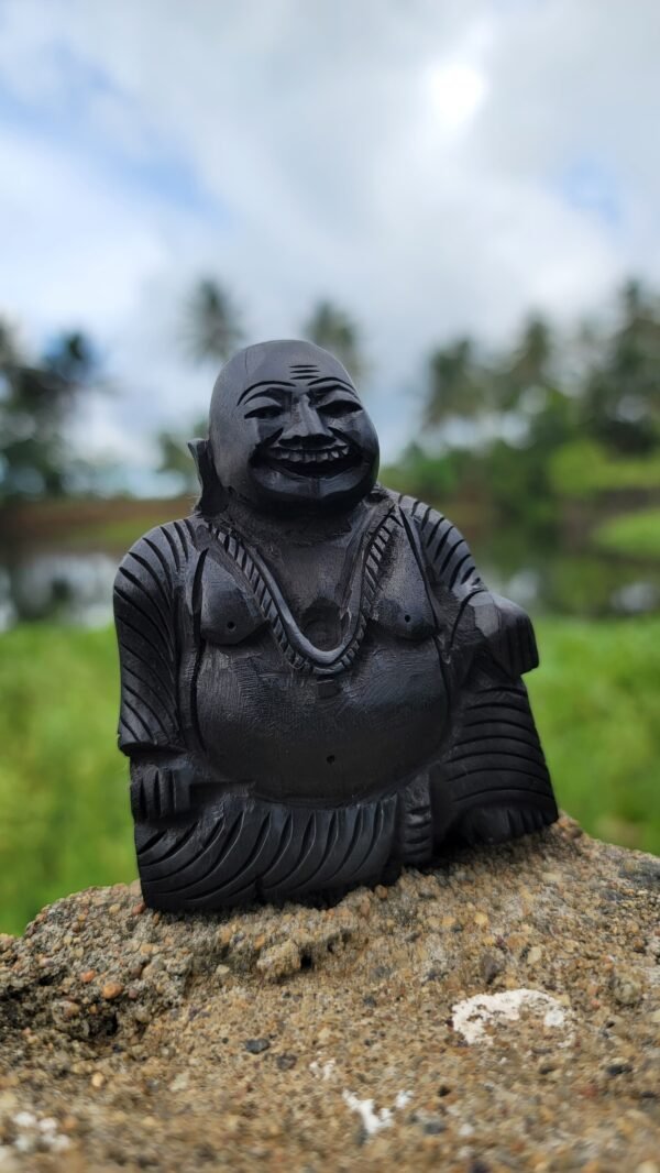 Karungali Kubera Statue 3"