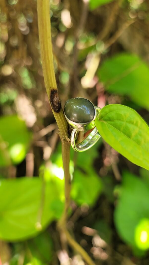 Cat Eye Gemstone Ring - Image 2