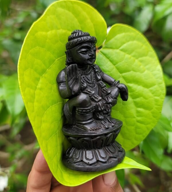 Karungali Ayyappa Statue (3 inch)
