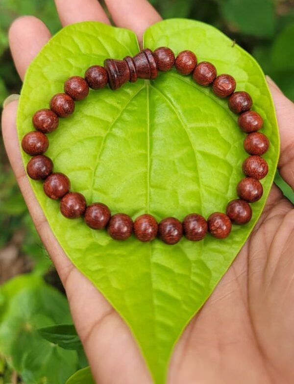 Redsandal Bracelet 8mm with Damaru