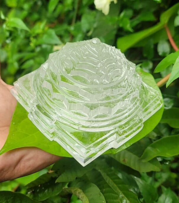 Spatika (Crystal Quartz) Sri Yantra 1kg