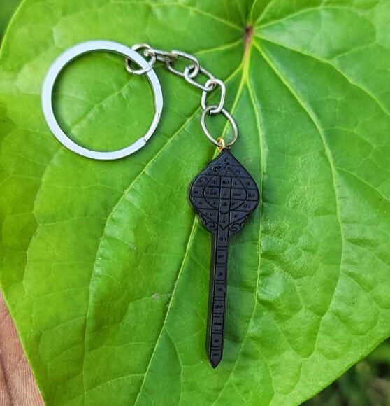 Karungali Vel Yantra Key Chain