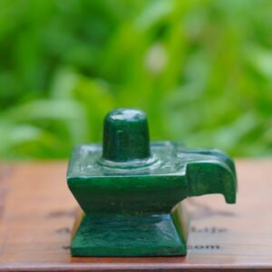 Green Stone Shivalinga (square)