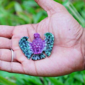 Ruby Zoisite Eagle Idol