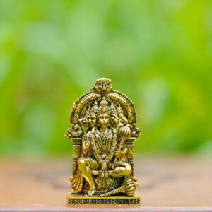 Panchamukhi Hanuman Idol Gold Finish For Home