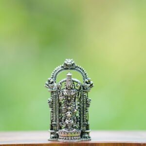 Shri Venkateswara Mahalakshmi Silver Finish Idol