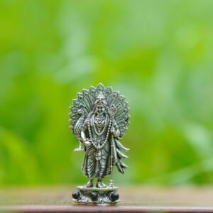 Murugan Idol in Silver Finish for Home