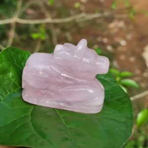 Rose Quartz Nandhi
