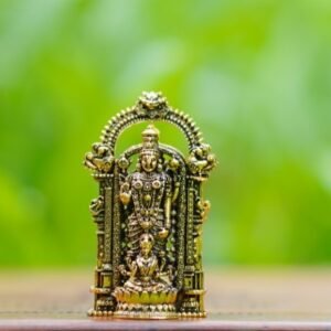 Shri Venkateswara Mahalakshmi Gold Finish Idol