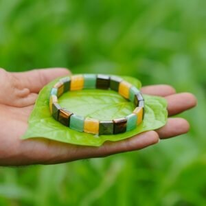 Money Magnet Pyramid Bracelet