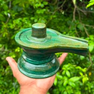 Green Stone (Emerald Shiva Lingam)1.8 kg