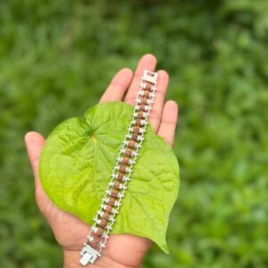 Rudraksha Silver Plated Bracelet