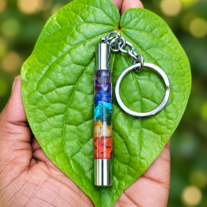 Sevan Chakra Keychain
